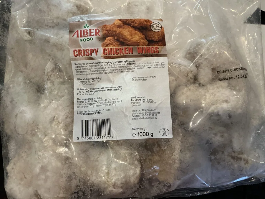Alber food crispy chicken wings