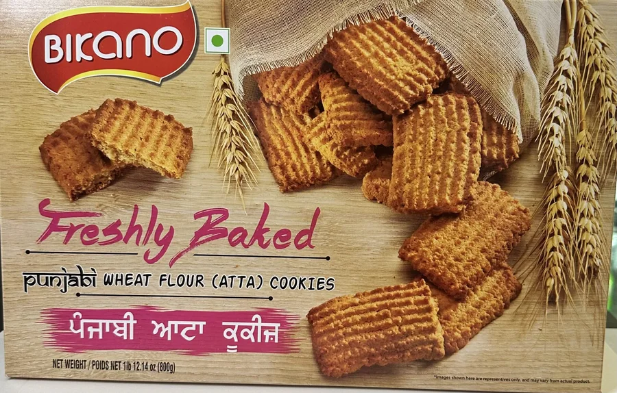 Bikano Atta Cookies