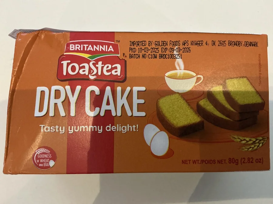 BRITANNIA toastea drycake