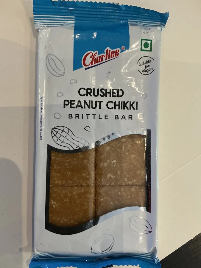 Charliee crushed peanut chikki