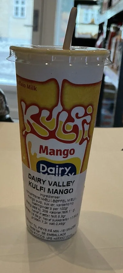 Dairy valley mango kulfi