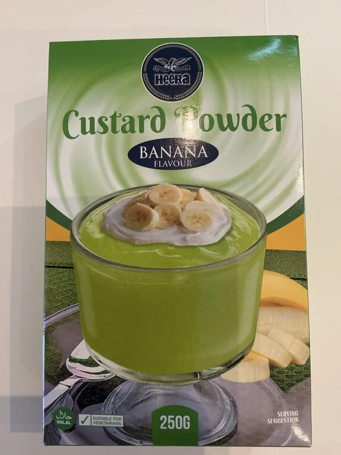 Heera custard powder banana flavour