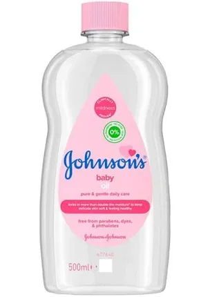 Johnson's baby oil