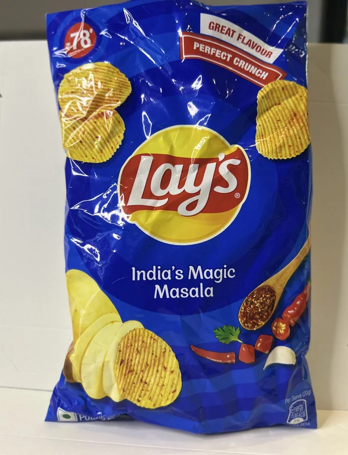 Lays blue packet