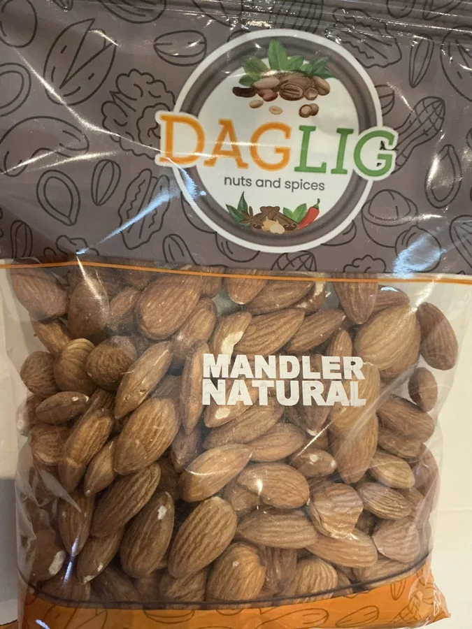 Mandler natural almonds 250g