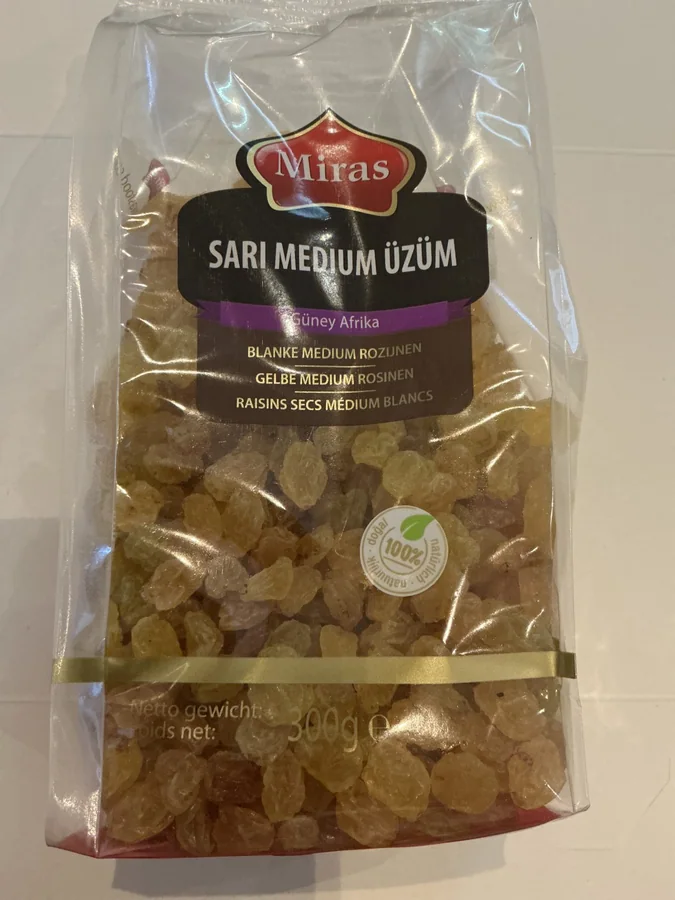 Miras Raisins 300g