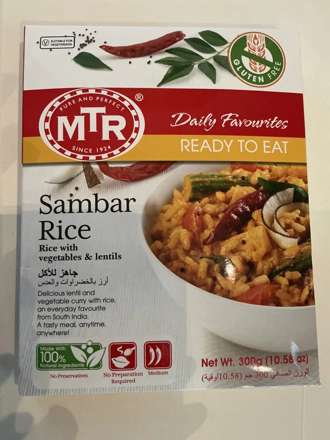 MTR Sambar Rice