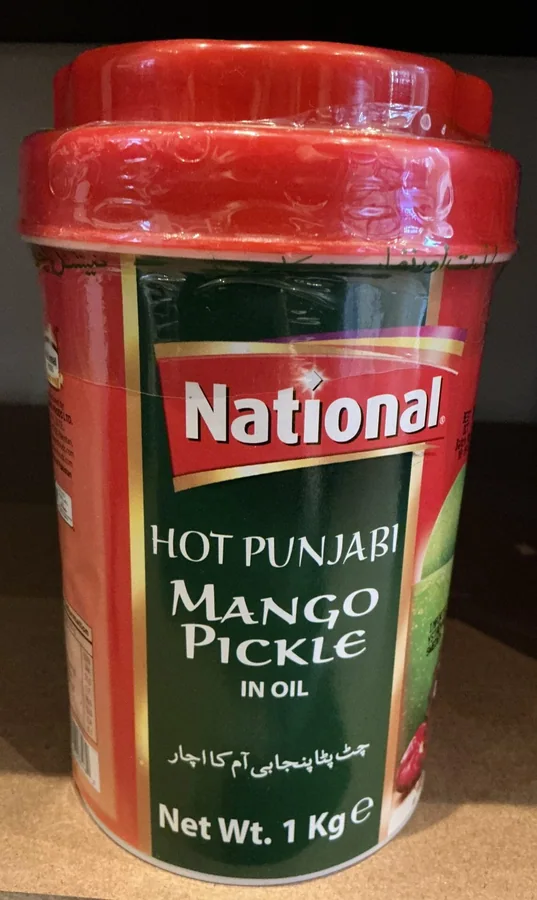 National hot punjabi mango pickle 1kg
