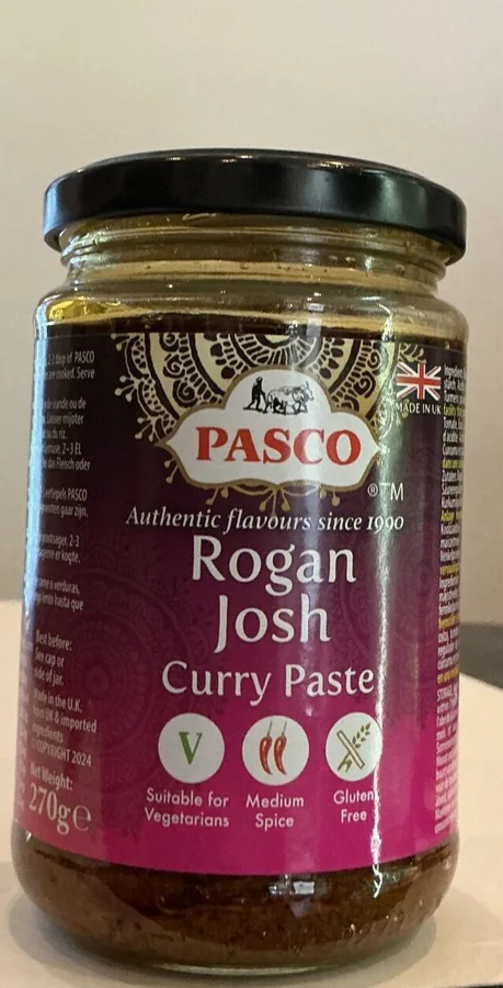 Pasco Rogan Josh Curry Paste