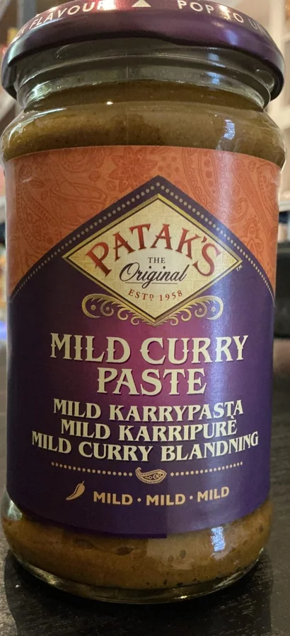 Patak's mild curry paste 283g
