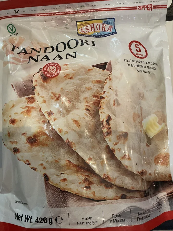 Tandoori naan
