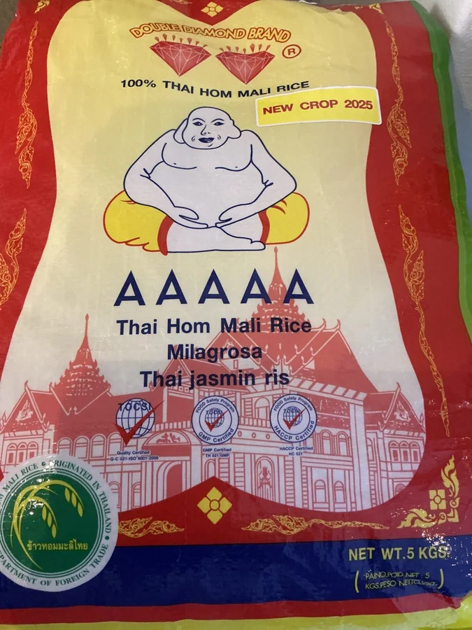 Thai jasmin rice 5kg